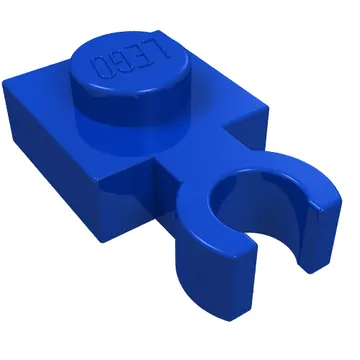 Plate Special 1 x 1 with Clip Vertical [Thin Open O Clip]