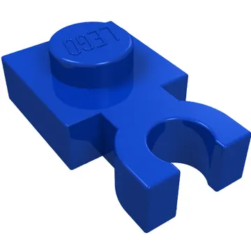 Plate Special 1 x 1 with Clip Vertical [Thick U Clip]