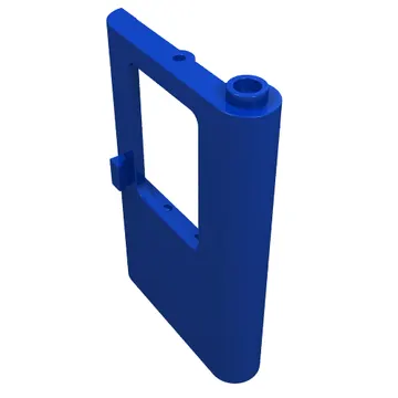 Door 1 x 4 x 5 Train Right with Red/White/Blue Stripe Print