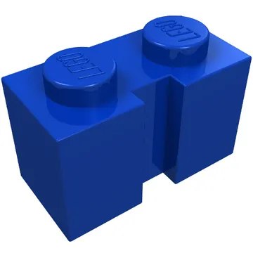 Brick Special 1 x 2 with Groove