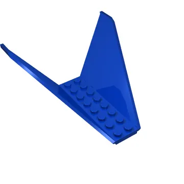 Tail 10 x 10 x 4 Dual with Blue Arrow, Dot Fade Print