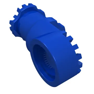 Technic Axle and Pin Connector Toggle Joint Toothed [without Slots]