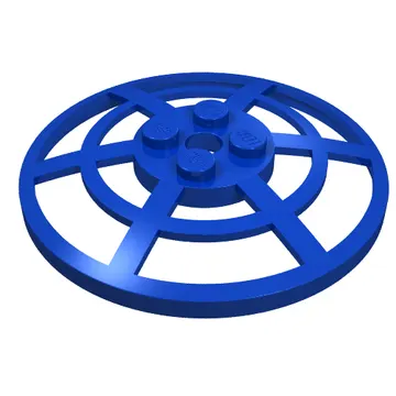 Dish 6 x 6 Inverted, Radar / Webbed [No Anti-studs]