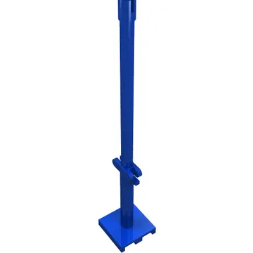 Boat, Mast 2 x 2 x 9 2/3 Bar with Slot on Top and 2 Finger Hinge on Two Sides