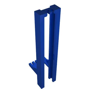 Forklift Mast Wide 1 x 2 Hinge Plate