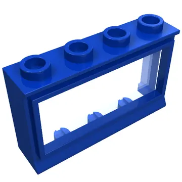 Window 1 x 4 x 2 Classic with Short Sill [Complete]