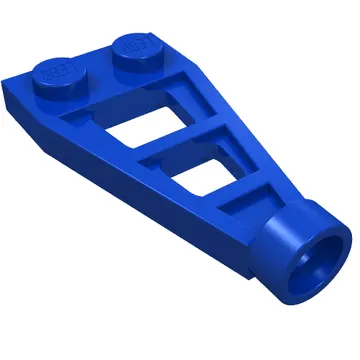 Plate Special 1 x 2 with Long Stud Receptacle (Space Wing)