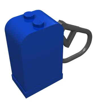 Fabuland, Equipment Fuel / Petrol Pump 2 x 4 x 4, Curved Top with Black Hose [Complete Assembly]