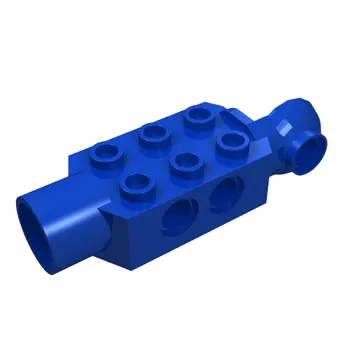 Technic Brick Special 2 x 3 with Pin Holes, Rotation Joint Ball Half [Vertical Side], Rotation Joint Socket