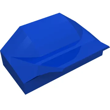 Brick Wedged, Curved 1 x 2 x 2/3 No Studs, Wing End