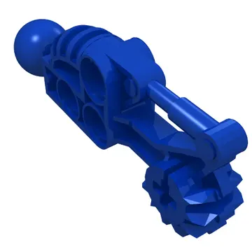 Large Figure Skeletal, Limb, with Ball Joint, and Gear with Axle Hole (Toa Hordika)