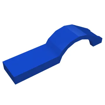 Wheel Arch, Mudguard 1 x 4 1/2 with Flame and Headlight Print