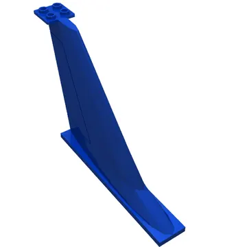 Tail 14 x 2 x 8 with White Airline Bird Print