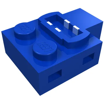 Plate Special, 2 x 2 Power Functions Wire Connector [Undetermined Bottom Type]