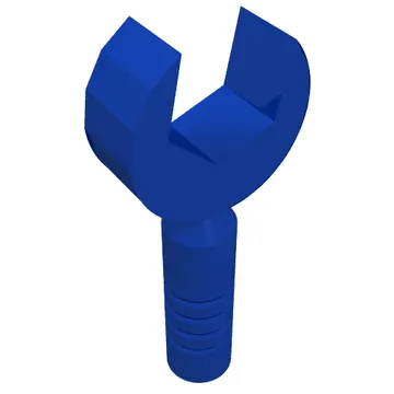 Tool Wrench / Spanner Open End [3-Rib Handle]