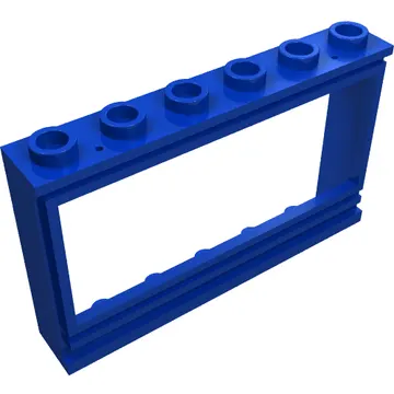 Window 1 x 6 x 3 Panorama with Top Holes