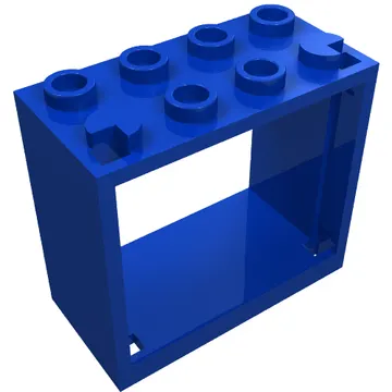 Window 2 x 4 x 3 Frame with Hollow Studs