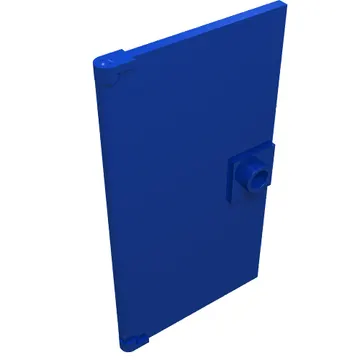 Door 1 x 4 x 6 Smooth with Square Handle Plinth