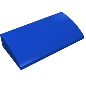 Brick Curved 2 x 4 x 2/3 No Studs [No Bottom Tubes]