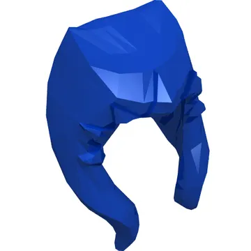 Headdress Togruta Montrals, Blue and Sand Green Ahsoka Print