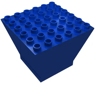 Duplo Airport Tower Glass Enclosure with Window Frame Print
