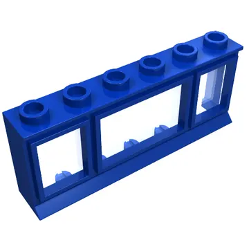 Window 1 x 6 x 2 [Old Style Extended Lip & Glass]