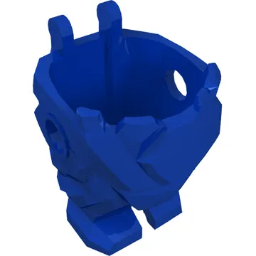 Body Rock Monster - Torso/Legs with Dark Bluish Gray Arms Assembly
