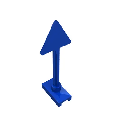 Road Sign Triangle with Children Playing Print