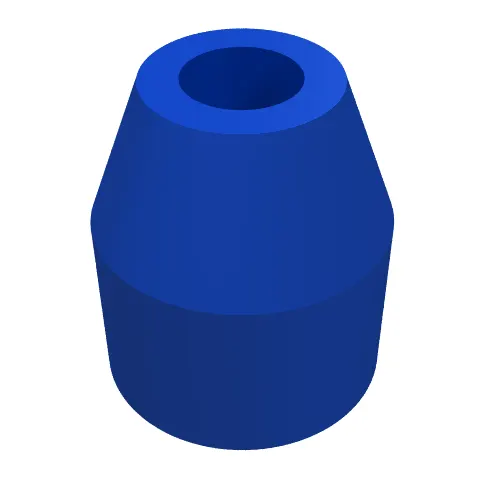 Hose, Flexible 8.5L, End 1 x 1 x 2/3 Tabless