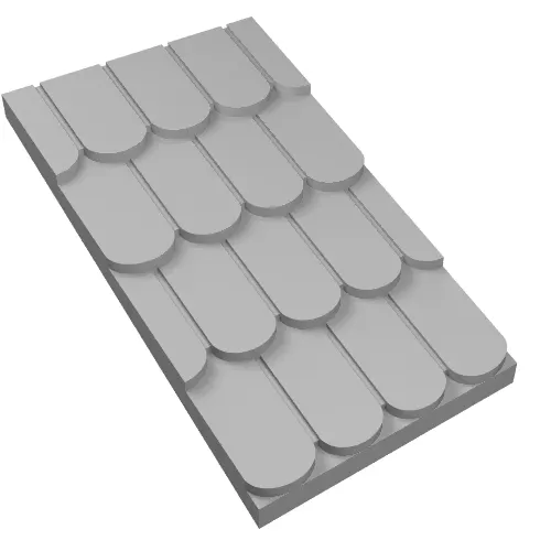 Fabuland, Roof Support with Gray Roof Slope without Chimney Hole