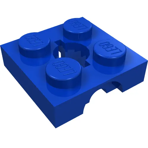Brick 2 x 2 Arm Holder Upper Part with Hole