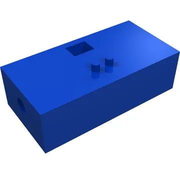 Brick Special 2 x 4 with Wheels Holder for Car Steering Gear Axle
