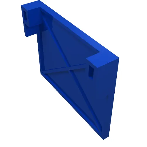 Garage Door Solid without Counterweights - No Hinge Pins