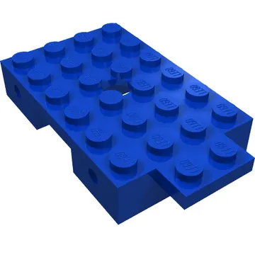 Vehicle Base, Train 4 x 7 with Wheels Holder