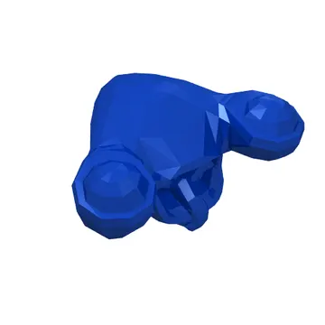 Minifig Head Special, Alien with Black Eyes & Lines Print (Squidman)