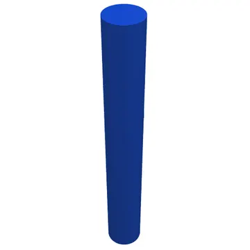 Bar 3L with White Ends (Magician's Wand) Print