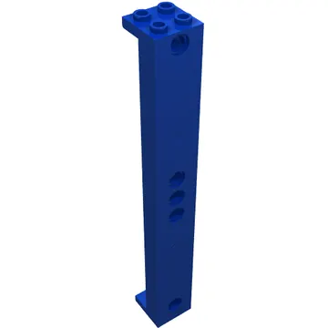 Support 2 x 2 x 13 with 5 Pin Holes