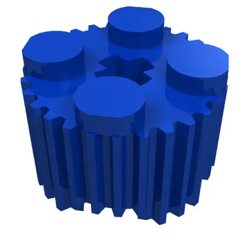Brick Round 2 x 2 [Grill]