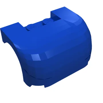 Vehicle Body, Wheel Arch / Mudguard 3 x 4 x 1 2/3 Curved with Front with Headlights, Mud Print (10744-1)