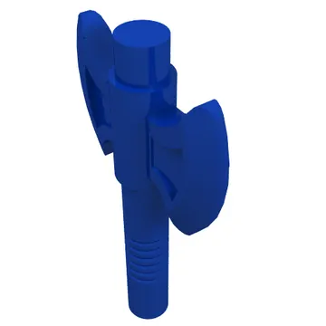 Weapon Axe with Twin-Blade