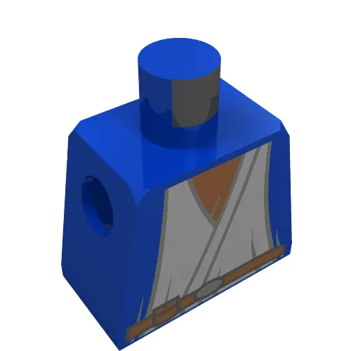 Minifig Torso with SW Moisture Farmer Print ben lars