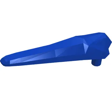 Animal Body Part, Dinosaur, Pteranodon Jaw Bottom with Pin [Flexible Plastic]