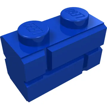 Brick Special 1 x 2 with Masonry Brick Profile