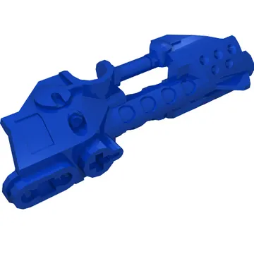 Large Figure Weapon, Zamor Sphere Launcher, Top with Barrel and Sight