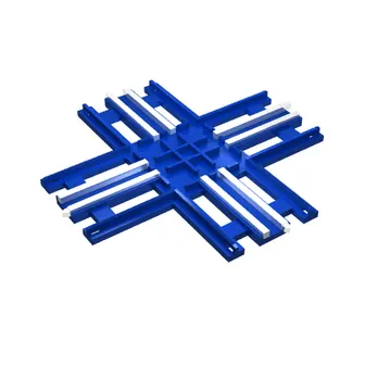 Vehicle Track, Train, 12V Slotted Crossing