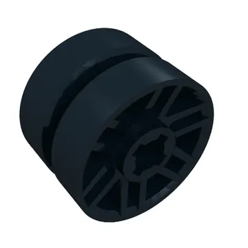 Wheel 14mm D. x 9.9mm with Centre Groove, Fake Bolts and 6 Spokes