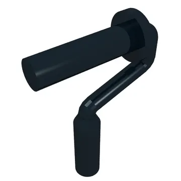 Equipment Paint Roller Brush Handle Edge On Handle