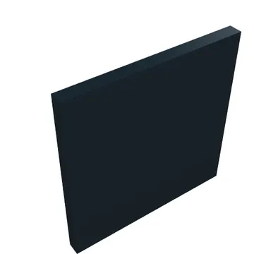 Road Sign Clip-on 2 x 2 Square [Thick Open O Clip]