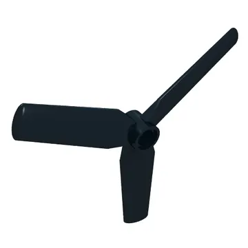 Propeller 3 Blade 9 Diameter with Pin Hole, Recessed Center