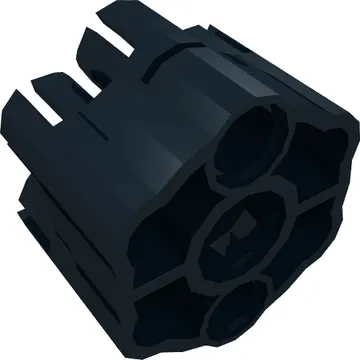 Launcher, Weapon Rapid Shooter Six Barrel, 3 Fingers